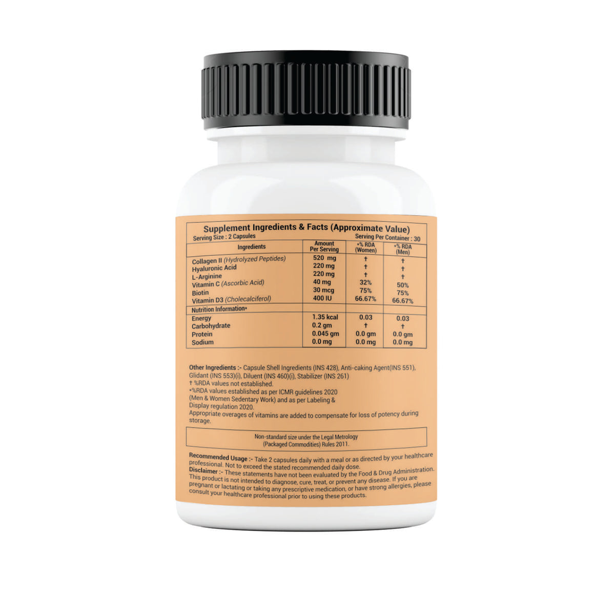 Wellza Collagen Capsule 520mg
