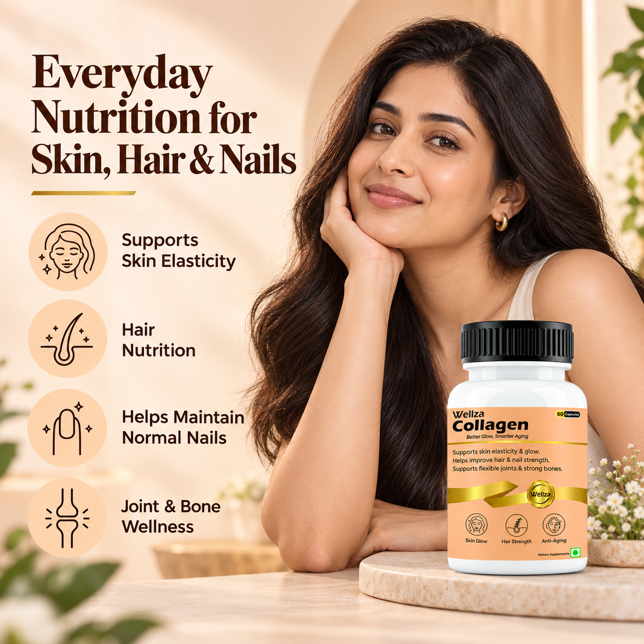Wellza Collagen Capsule 520mg