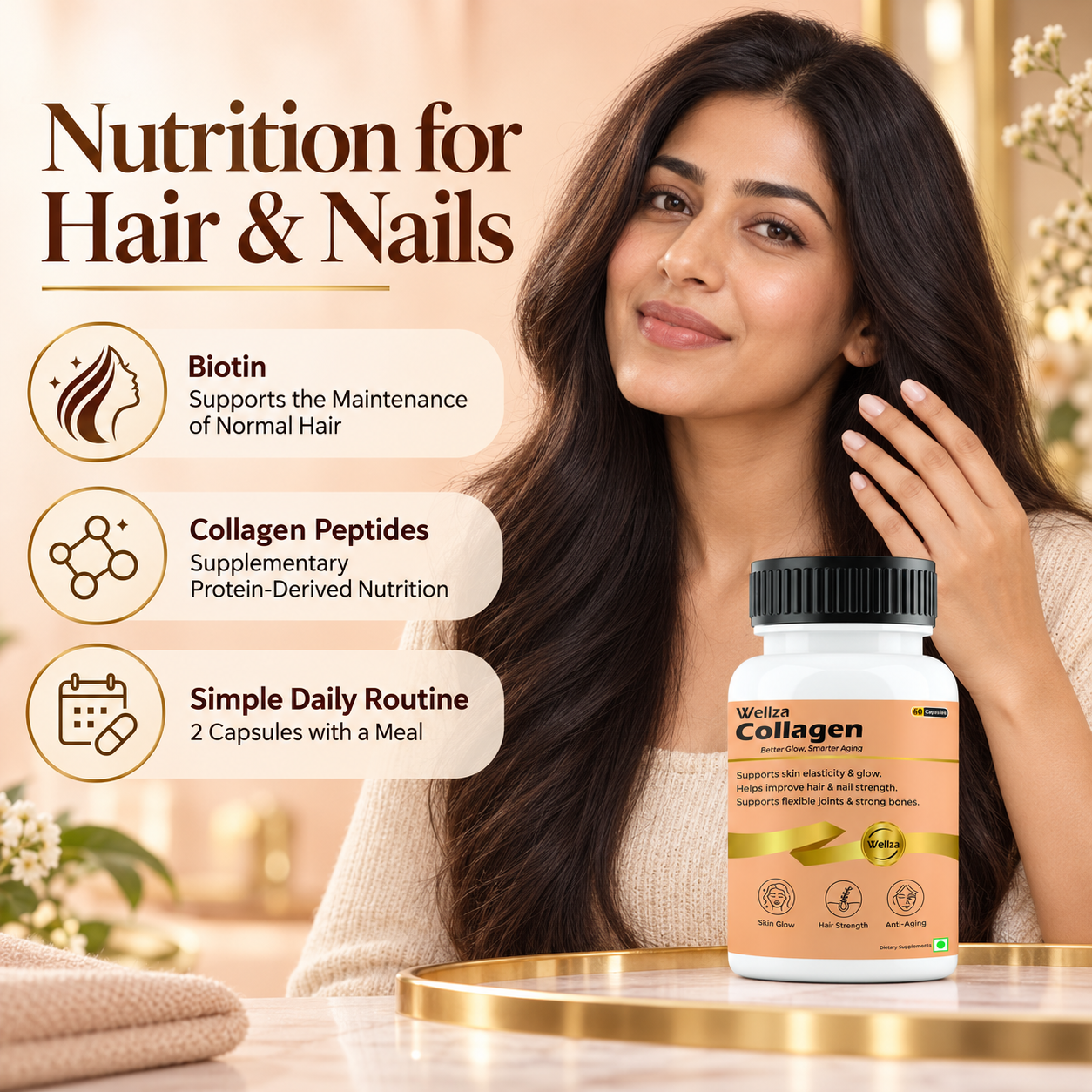 Wellza Collagen Capsule 520mg