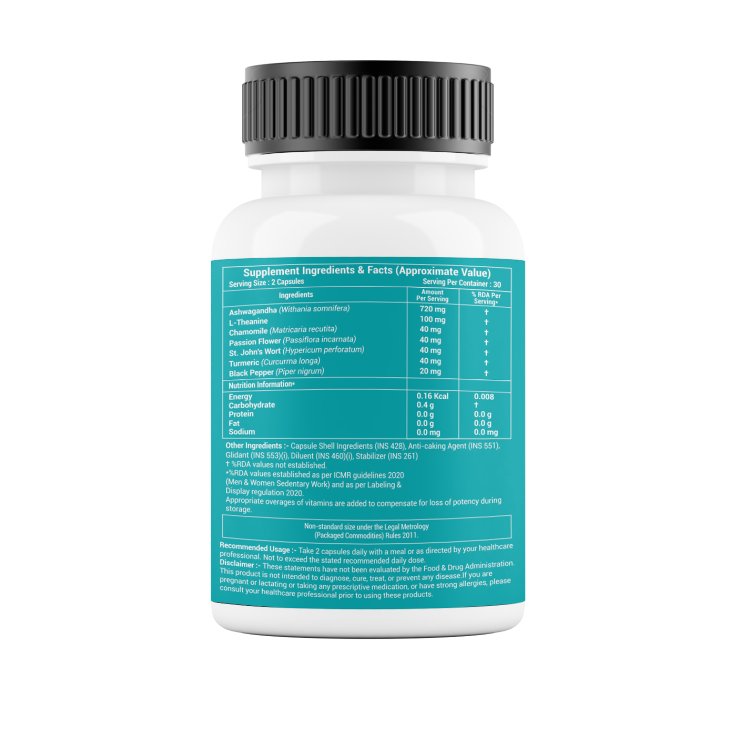 Wellza Ashwaghandha KSM66 720mg