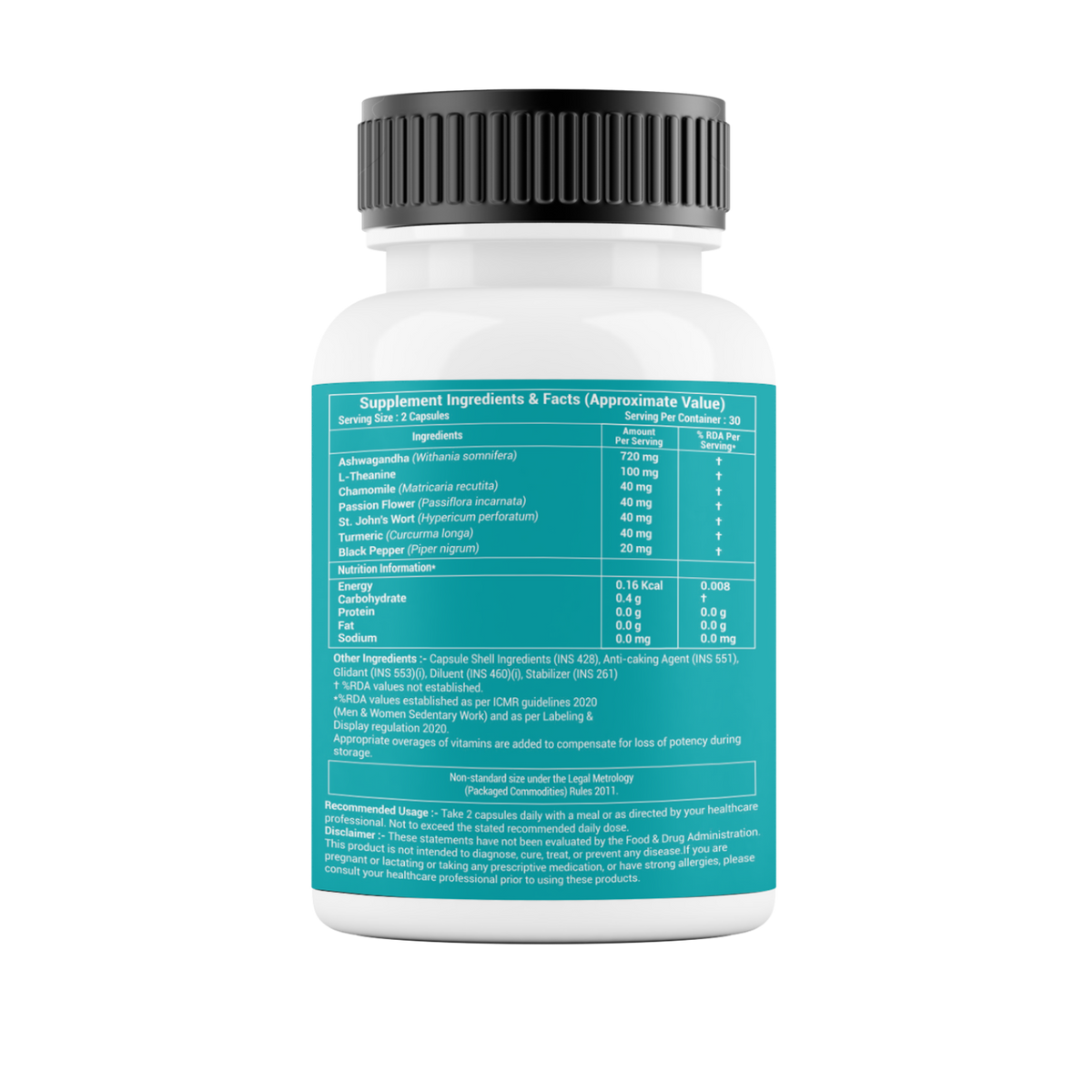 Wellza Ashwaghandha KSM66 720mg