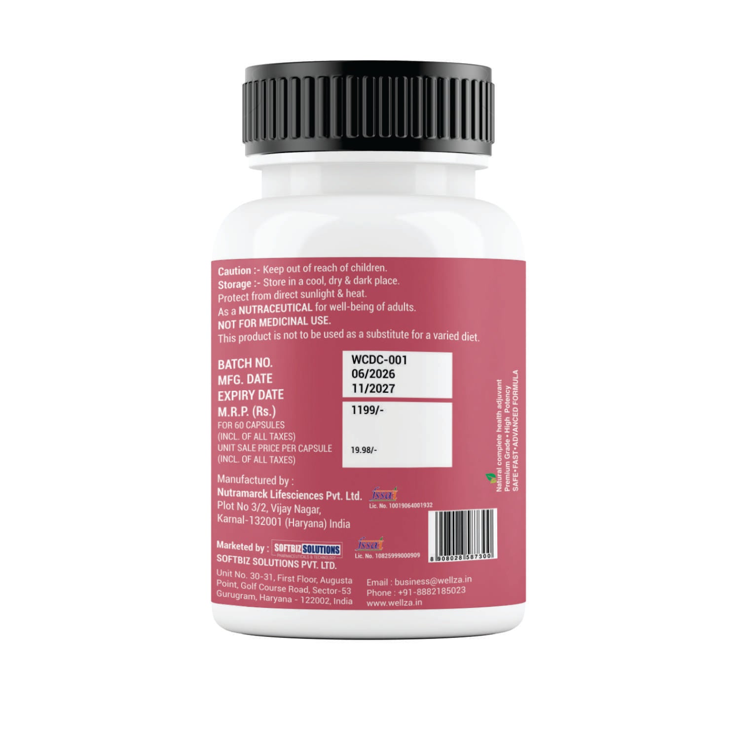 Berberine HCI 500 MG with Ceylon Cinnamon
