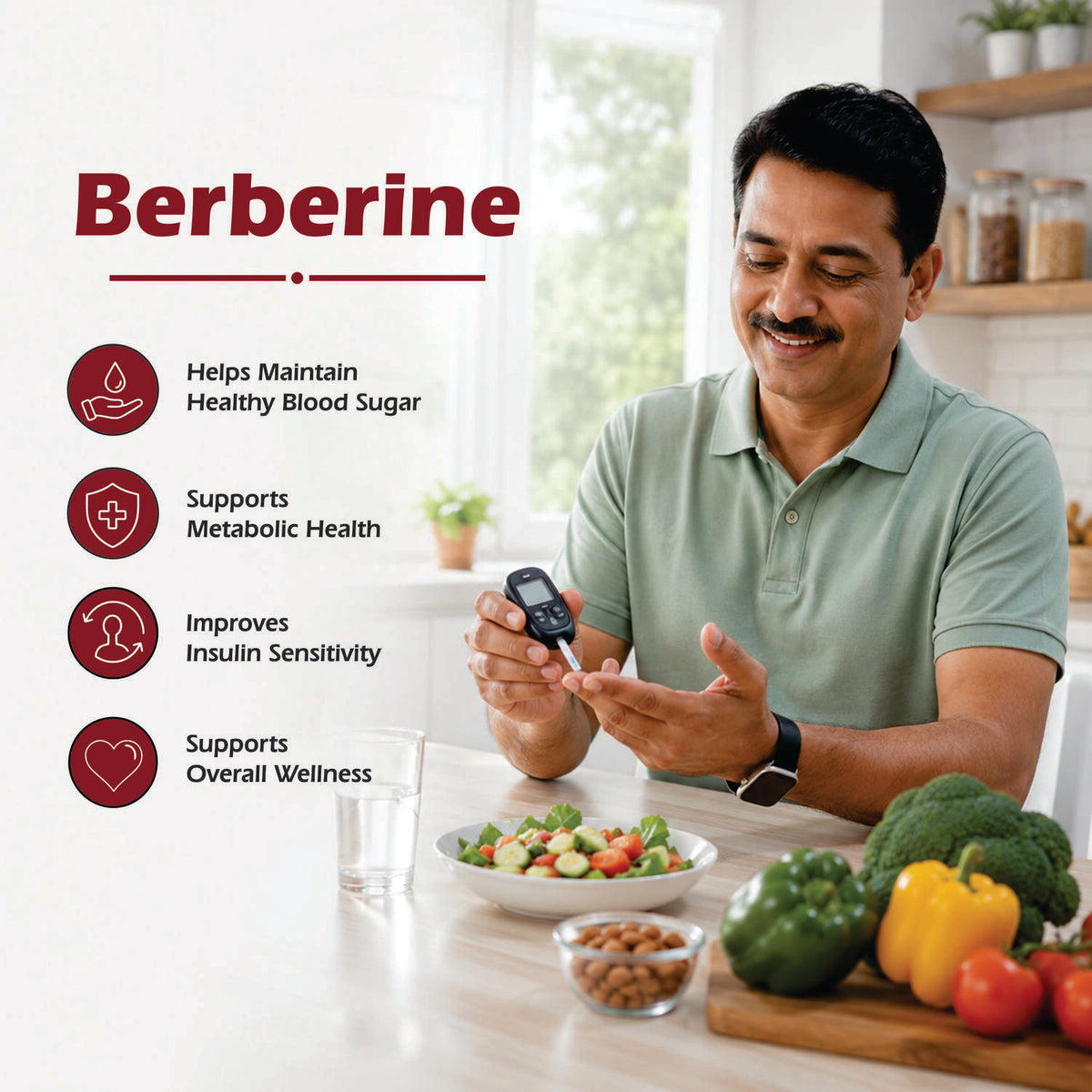 Berberine HCI 500 MG with Ceylon Cinnamon