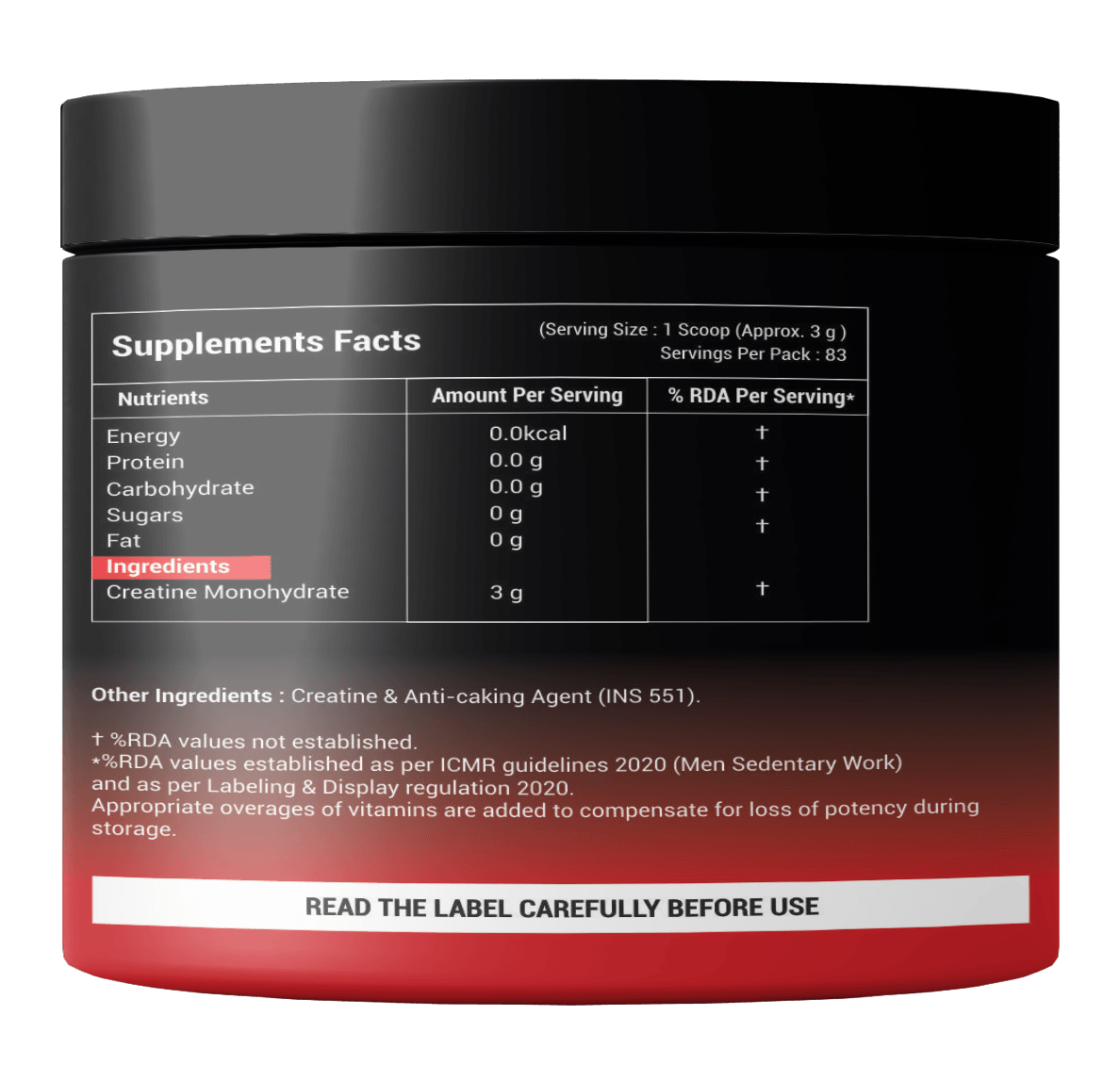 Wellza Creatine My Store 2