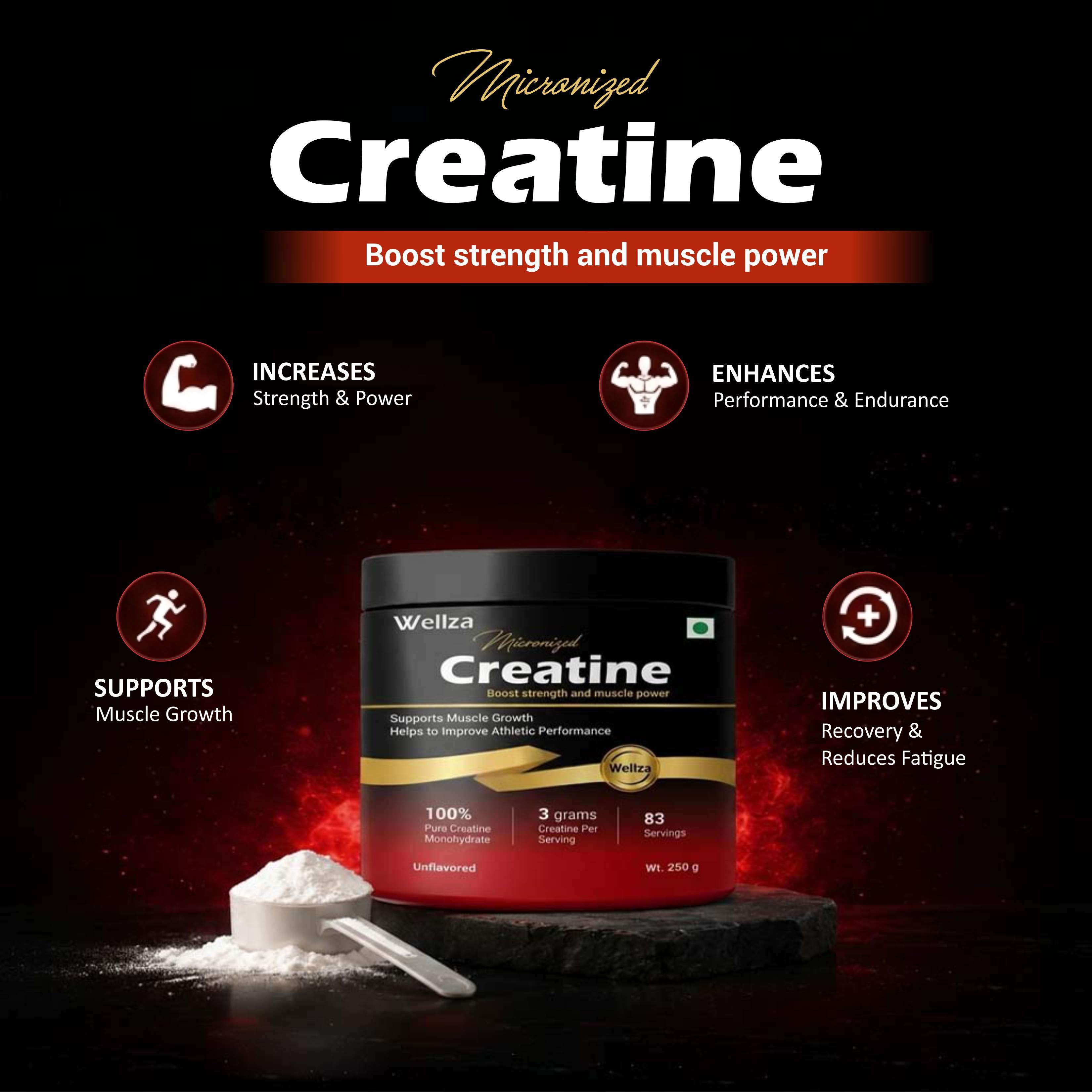 Wellza Micronized Creatine
