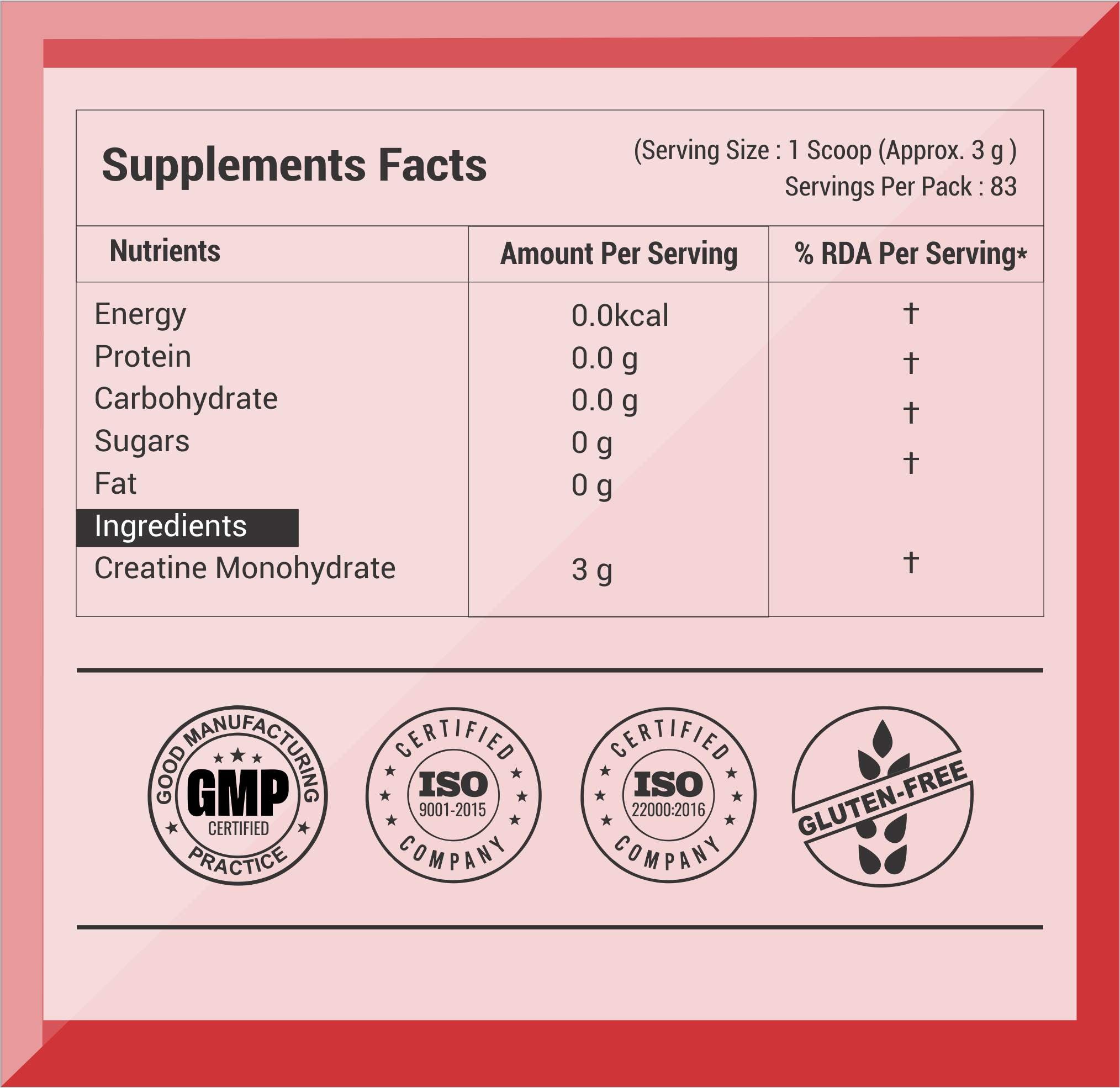 Wellza Micronized Creatine