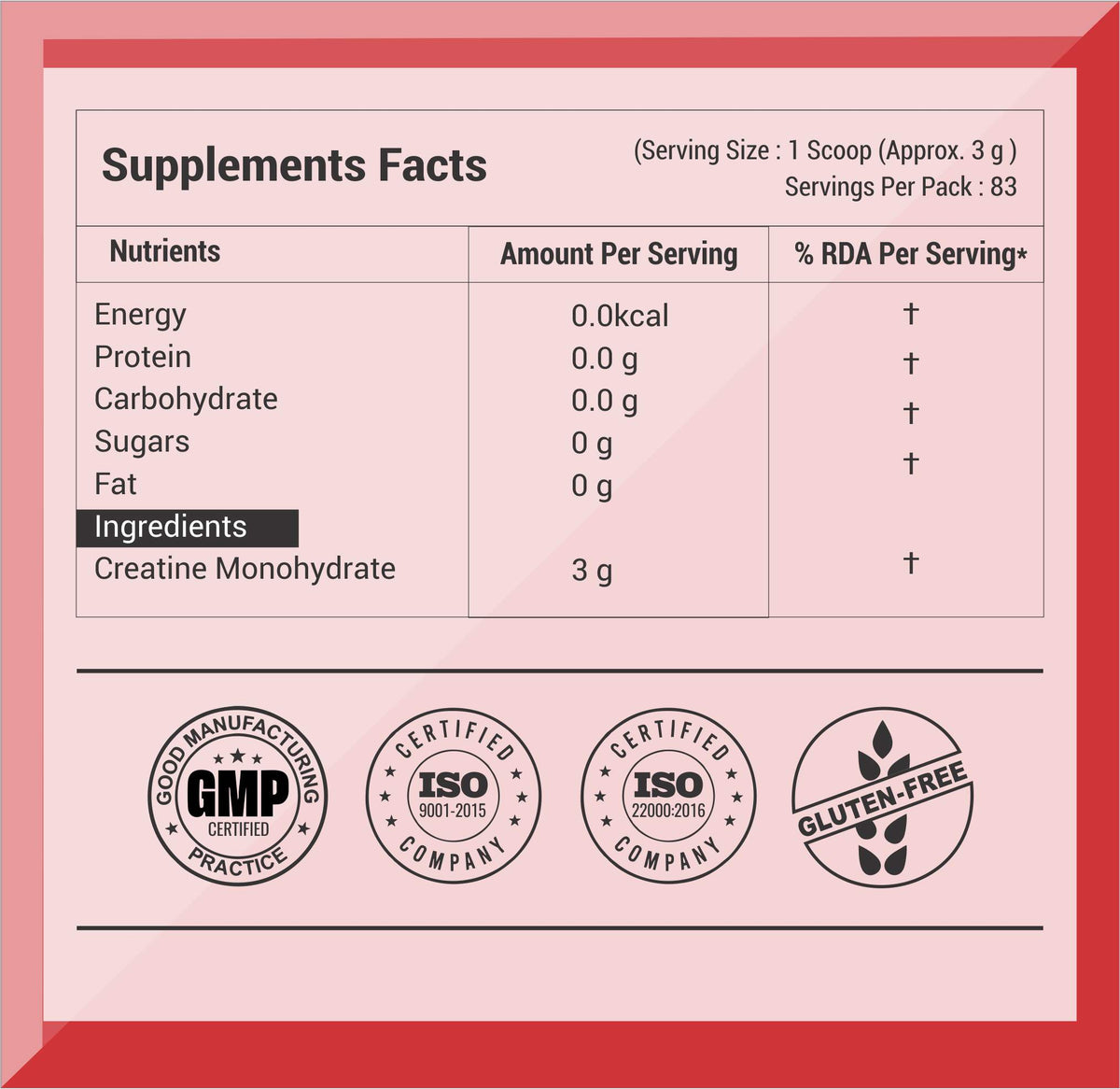 Wellza Micronized Creatine
