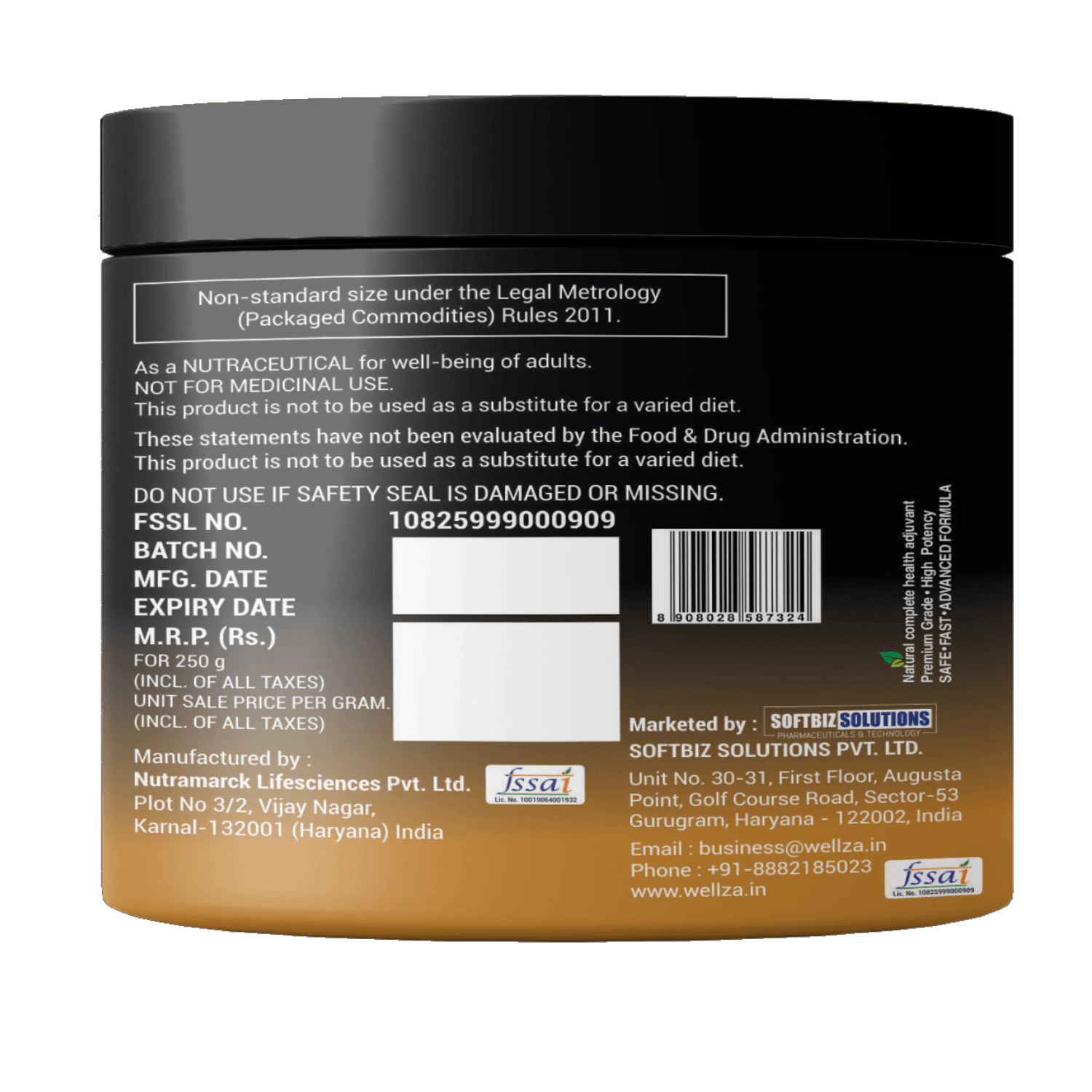 Wellza Pure Glycine