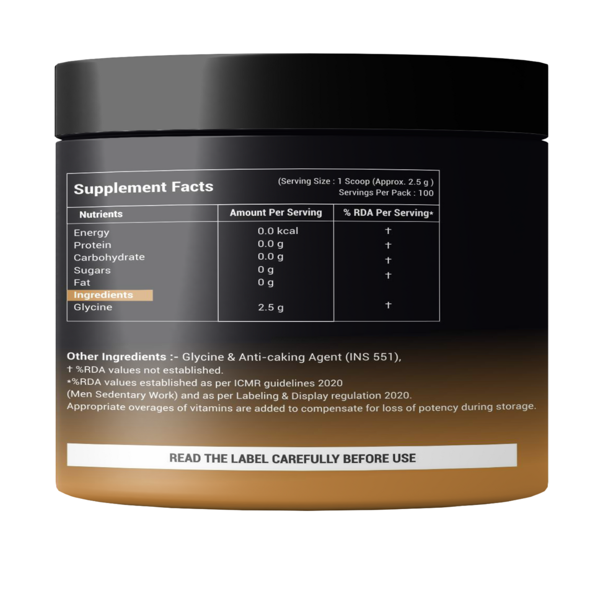 Wellza Pure Glycine