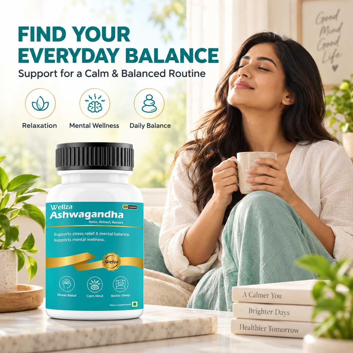 Wellza Ashwaghandha KSM66 720mg