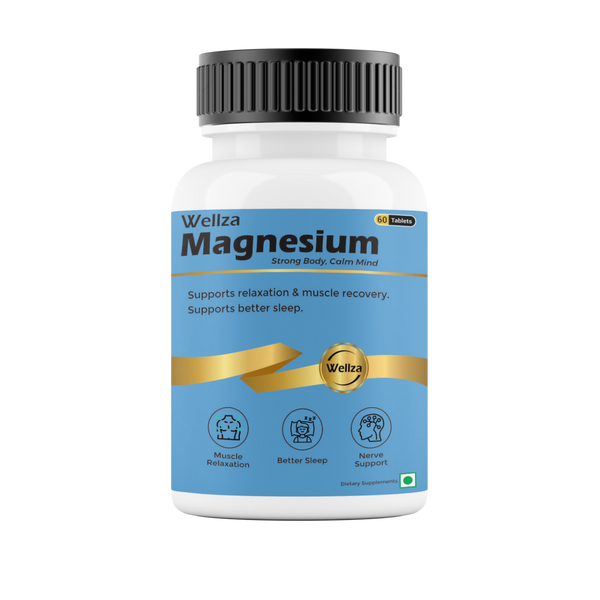 Wellza Magnesium Bisglycinate 2000 mg Tablets