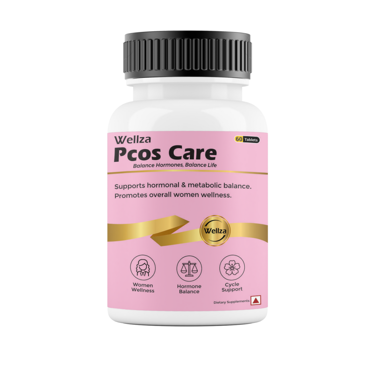 Wellza PCOS Care Tablets for Women with Myo-Inositol
