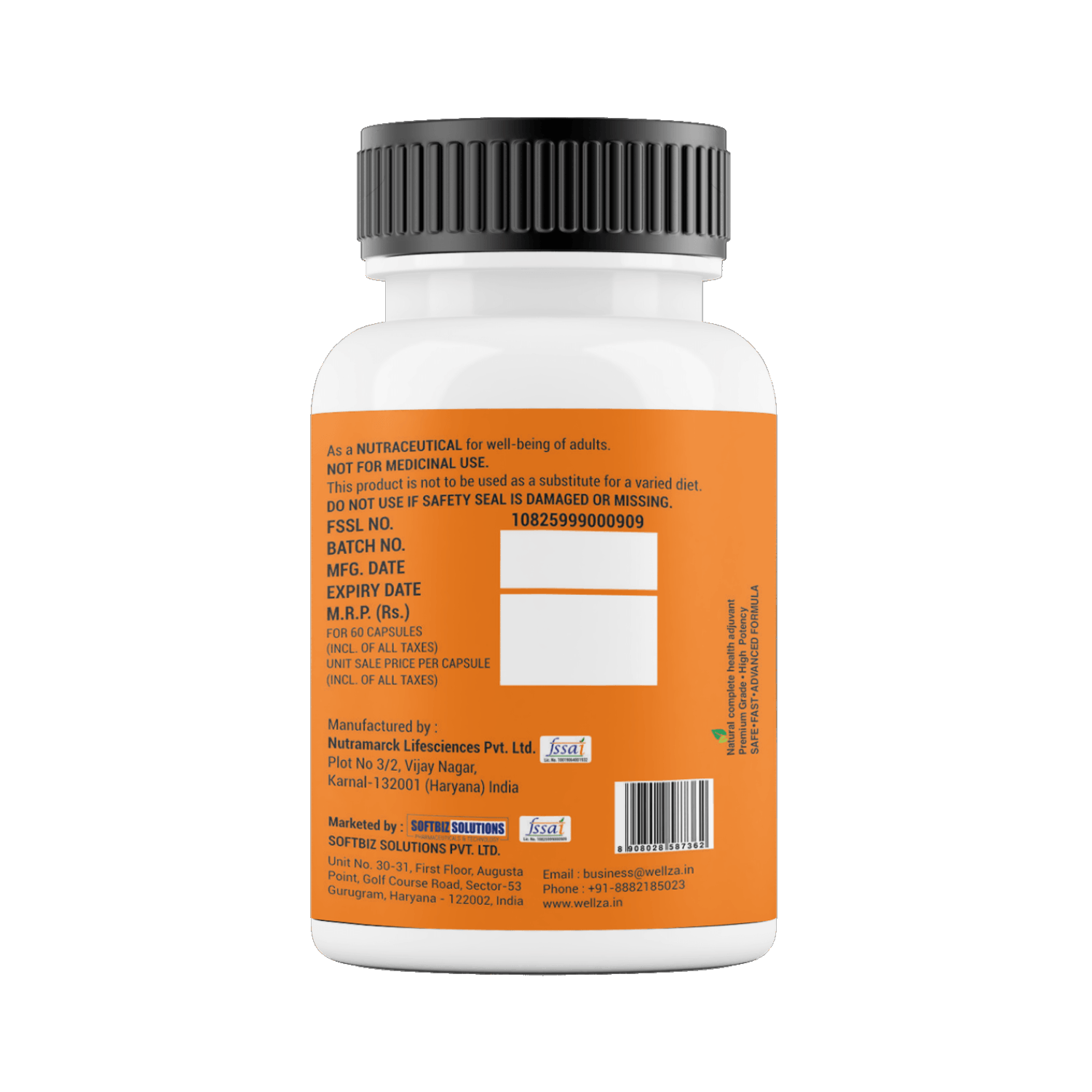 Wellza Sea Buckthorn Extract 900 mg with Moringa Extract