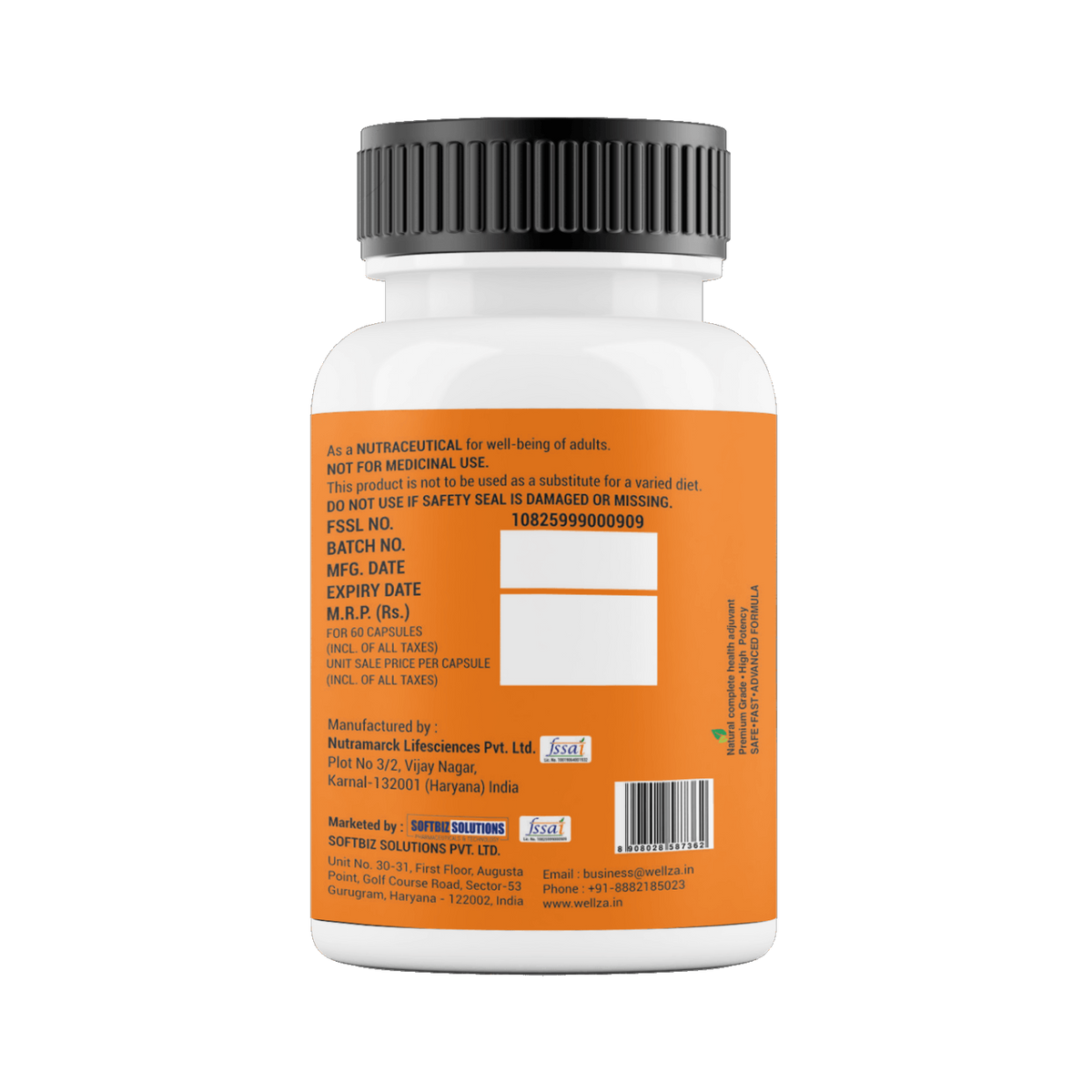 Wellza Sea Buckthorn Extract 900 mg with Moringa Extract