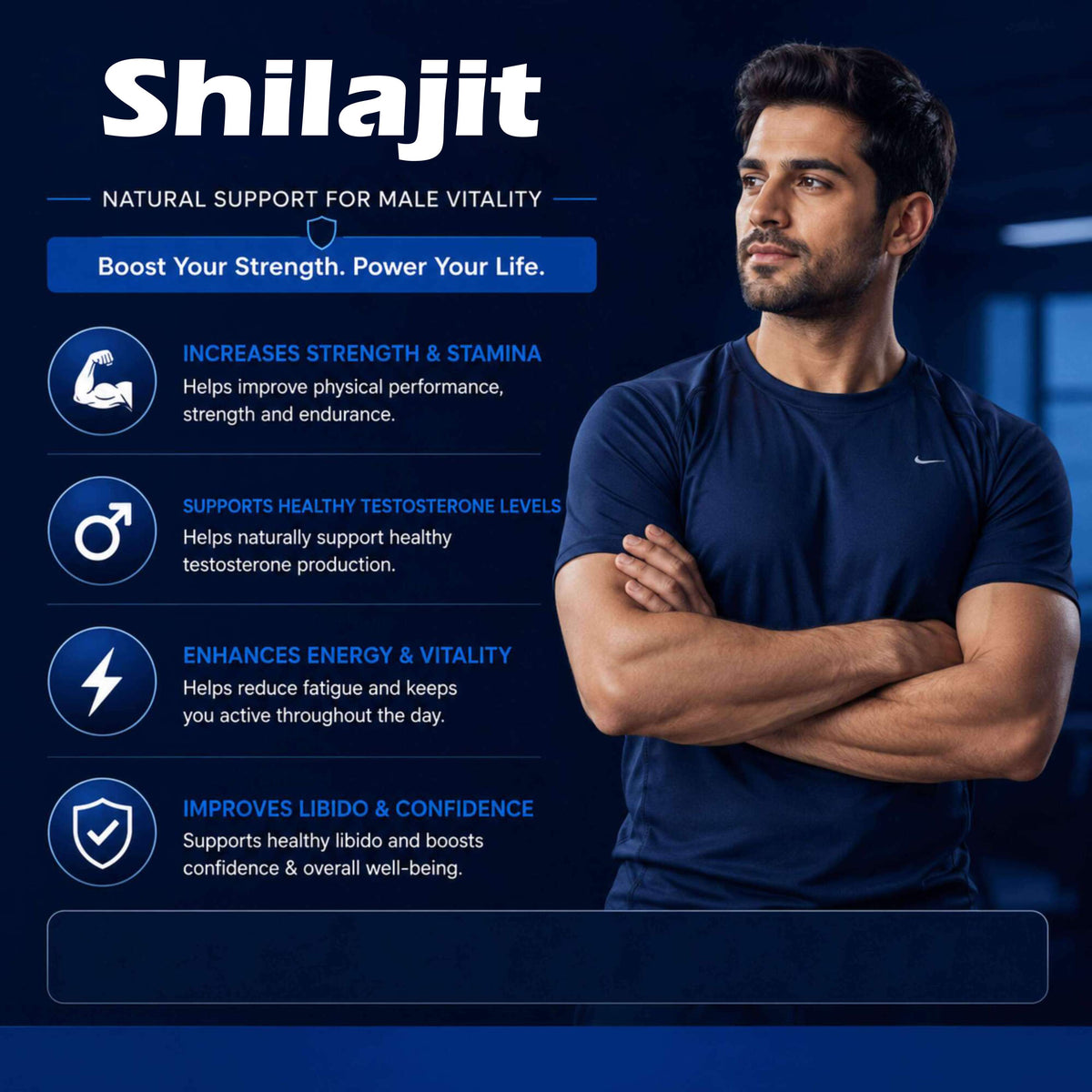 Wellza Shilajit Capsules Adult Nutraceutical Supplement